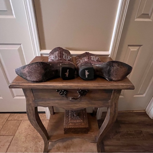 Old Gringo Women's Boots - Eagle- Swarovski Crystal / Dark Brown - Picture 6 of 10